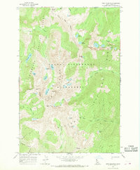 Download a high-resolution, GPS-compatible USGS topo map for Fenn Mountain, ID (1968 edition)