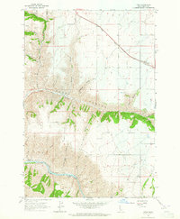 Download a high-resolution, GPS-compatible USGS topo map for Fenn, ID (1965 edition)