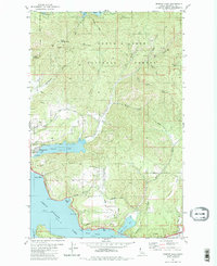 Download a high-resolution, GPS-compatible USGS topo map for Fernan Lake, ID (1981 edition)