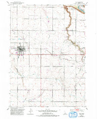 1950 Map of Jerome County, ID, 1992 Print