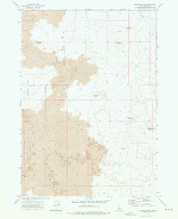 Download a high-resolution, GPS-compatible USGS topo map for Fingers Butte, ID (1976 edition)