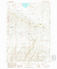 Download a high-resolution, GPS-compatible USGS topo map for Fir Grove Mountain, ID (1986 edition)