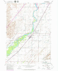 Download a high-resolution, GPS-compatible USGS topo map for Firth, ID (1980 edition)