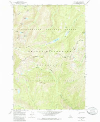 Download a high-resolution, GPS-compatible USGS topo map for Fish Lake, ID (1985 edition)