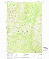 Download a high-resolution, GPS-compatible USGS topo map for Fish Lake, ID (1987 edition)