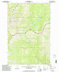 Download a high-resolution, GPS-compatible USGS topo map for Fish Lake, ID (1999 edition)