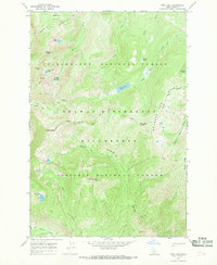 Download a high-resolution, GPS-compatible USGS topo map for Fish Lake, ID (1969 edition)