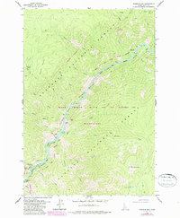 Download a high-resolution, GPS-compatible USGS topo map for Fivemile Bar, ID (1987 edition)