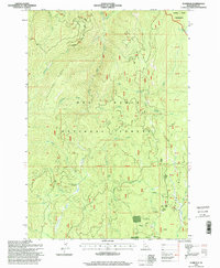 Download a high-resolution, GPS-compatible USGS topo map for Florence, ID (1999 edition)