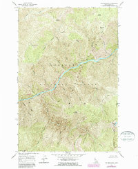 Download a high-resolution, GPS-compatible USGS topo map for Fog Mountain, ID (1987 edition)