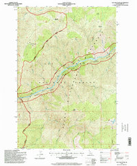 Download a high-resolution, GPS-compatible USGS topo map for Fog Mountain, ID (1998 edition)