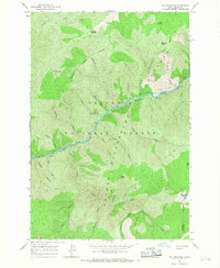 Download a high-resolution, GPS-compatible USGS topo map for Fog Mountain, ID (1968 edition)