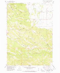 Download a high-resolution, GPS-compatible USGS topo map for Fourth of July Peak, ID (1978 edition)