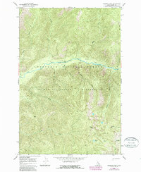 Download a high-resolution, GPS-compatible USGS topo map for Freeman Peak, ID (1987 edition)