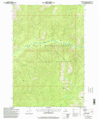 Download a high-resolution, GPS-compatible USGS topo map for Freeman Peak, ID (1999 edition)