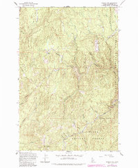Download a high-resolution, GPS-compatible USGS topo map for French Mountain, ID (1984 edition)