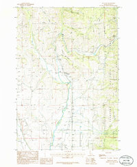 Download a high-resolution, GPS-compatible USGS topo map for Fruitvale, ID (1986 edition)