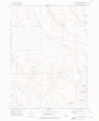 Download a high-resolution, GPS-compatible USGS topo map for Frying Pan Basin, ID (1975 edition)