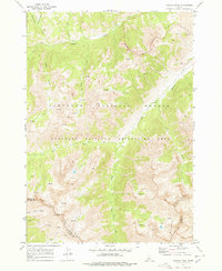 Download a high-resolution, GPS-compatible USGS topo map for Galena Peak, ID (1978 edition)