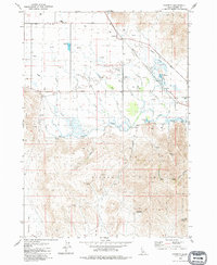 Download a high-resolution, GPS-compatible USGS topo map for Gannett, ID (1979 edition)