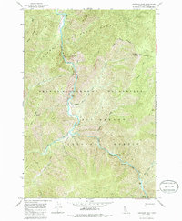 Download a high-resolution, GPS-compatible USGS topo map for Gardiner Peak, ID (1986 edition)