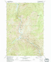 Download a high-resolution, GPS-compatible USGS topo map for Gardiner Peak, ID (1994 edition)