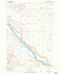 Download a high-resolution, GPS-compatible USGS topo map for Givens Hot Springs, ID (1972 edition)