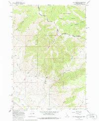 Download a high-resolution, GPS-compatible USGS topo map for Goat Mountain, ID (1986 edition)