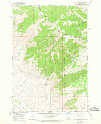 Download a high-resolution, GPS-compatible USGS topo map for Goat Mountain, ID (1968 edition)