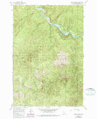 Download a high-resolution, GPS-compatible USGS topo map for Goddard Point, ID (1987 edition)