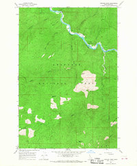 Download a high-resolution, GPS-compatible USGS topo map for Goddard Point, ID (1968 edition)