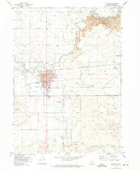 Download a high-resolution, GPS-compatible USGS topo map for Gooding, ID (1974 edition)