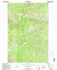 Download a high-resolution, GPS-compatible USGS topo map for Gorman Hill, ID (1997 edition)