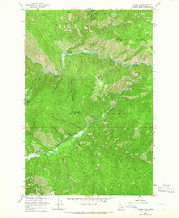 Download a high-resolution, GPS-compatible USGS topo map for Gorman Hill, ID (1967 edition)