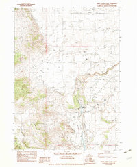 Download a high-resolution, GPS-compatible USGS topo map for Grace Power Plant, ID (1983 edition)