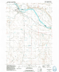Download a high-resolution, GPS-compatible USGS topo map for Grand View, ID (1992 edition)