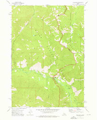 Download a high-resolution, GPS-compatible USGS topo map for Grandjean, ID (1976 edition)