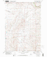 Download a high-resolution, GPS-compatible USGS topo map for Granger Butte, ID (1973 edition)