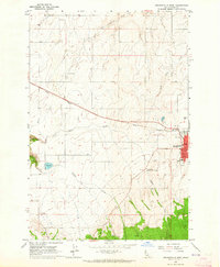 Download a high-resolution, GPS-compatible USGS topo map for Grangeville West, ID (1964 edition)