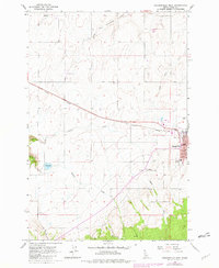 Download a high-resolution, GPS-compatible USGS topo map for Grangeville West, ID (1982 edition)