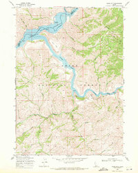 Download a high-resolution, GPS-compatible USGS topo map for Grape Mtn, ID (1971 edition)