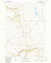 Download a high-resolution, GPS-compatible USGS topo map for Grasmere Reservoir, ID (1980 edition)