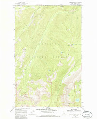 Download a high-resolution, GPS-compatible USGS topo map for Grass Mountain, ID (1986 edition)