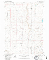 Download a high-resolution, GPS-compatible USGS topo map for Grassy Hills, ID (1980 edition)