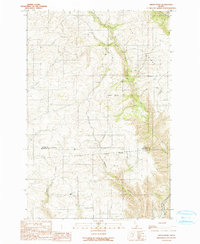 Download a high-resolution, GPS-compatible USGS topo map for Green Knob, ID (1990 edition)