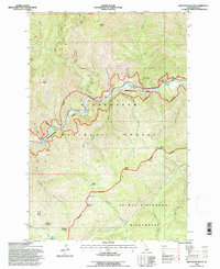 Download a high-resolution, GPS-compatible USGS topo map for Greystone Butte, ID (1997 edition)
