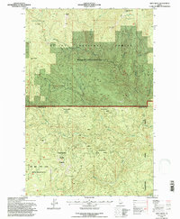 Download a high-resolution, GPS-compatible USGS topo map for Grice Ridge, ID (1997 edition)