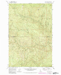 Download a high-resolution, GPS-compatible USGS topo map for Grice Ridge, ID (1984 edition)