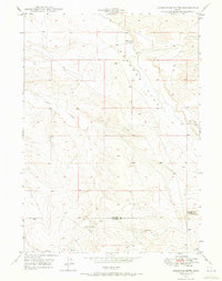 Download a high-resolution, GPS-compatible USGS topo map for Grindstone Butte, ID (1973 edition)