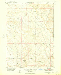 Download a high-resolution, GPS-compatible USGS topo map for Grindstone Butte, ID (1949 edition)